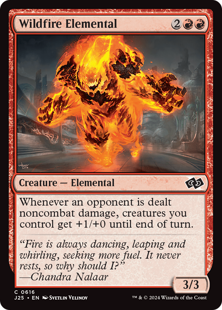 Wildfire Elemental [Foundations Jumpstart]