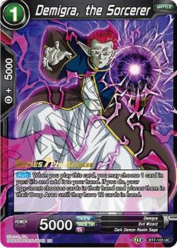 Demigra, the Sorcerer (Series 7 Pre-Release) (BT7-105) [Assault of the Saiyans]