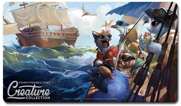 StarCityGames.com Playmat - Creature Collection - The Jolly Rover (Store Logo)