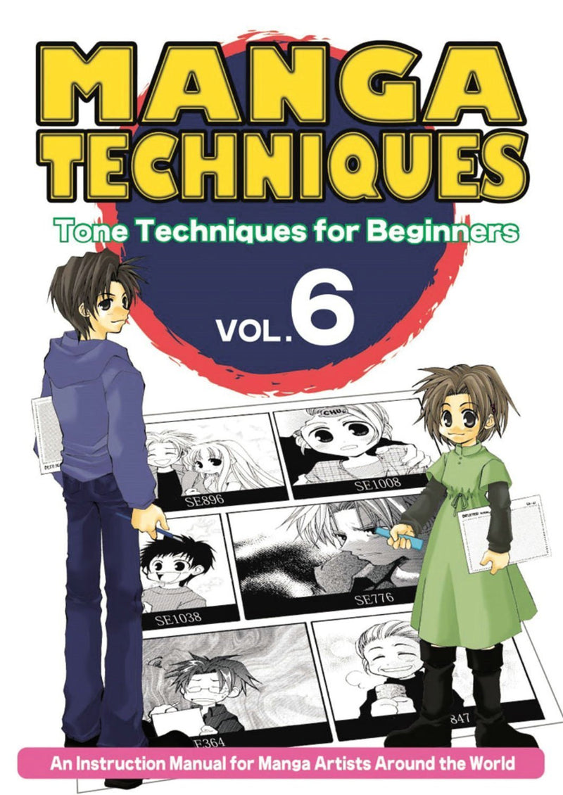 Manga Techniques Vol 06 Tone Techniques for Beginners