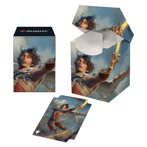 Wilds of Eldraine Kellan, the Fae-Blooded (Adventure Frame) 100+ Deck Box