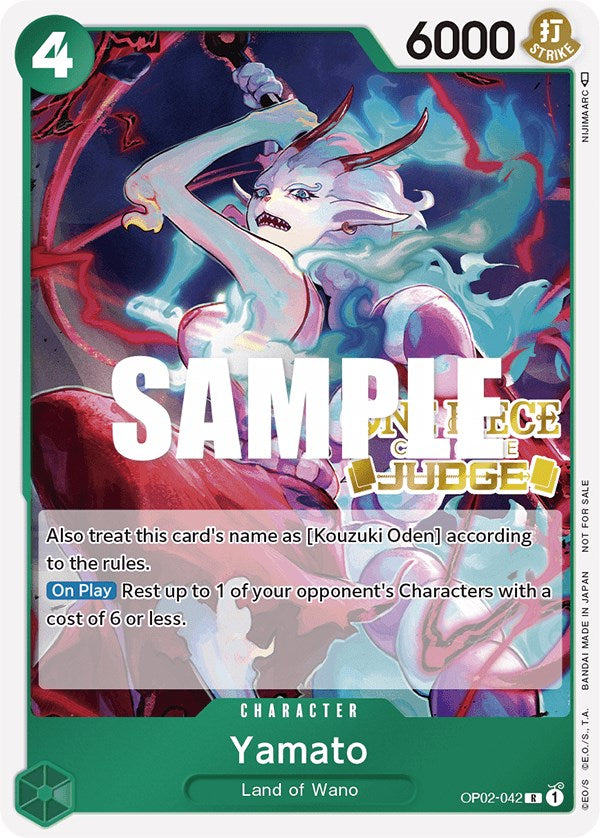 Yamato (Judge) [One Piece Promotion Cards]