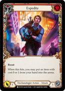 Expedite (Red) [EVO198] (Bright Lights)  Rainbow Foil