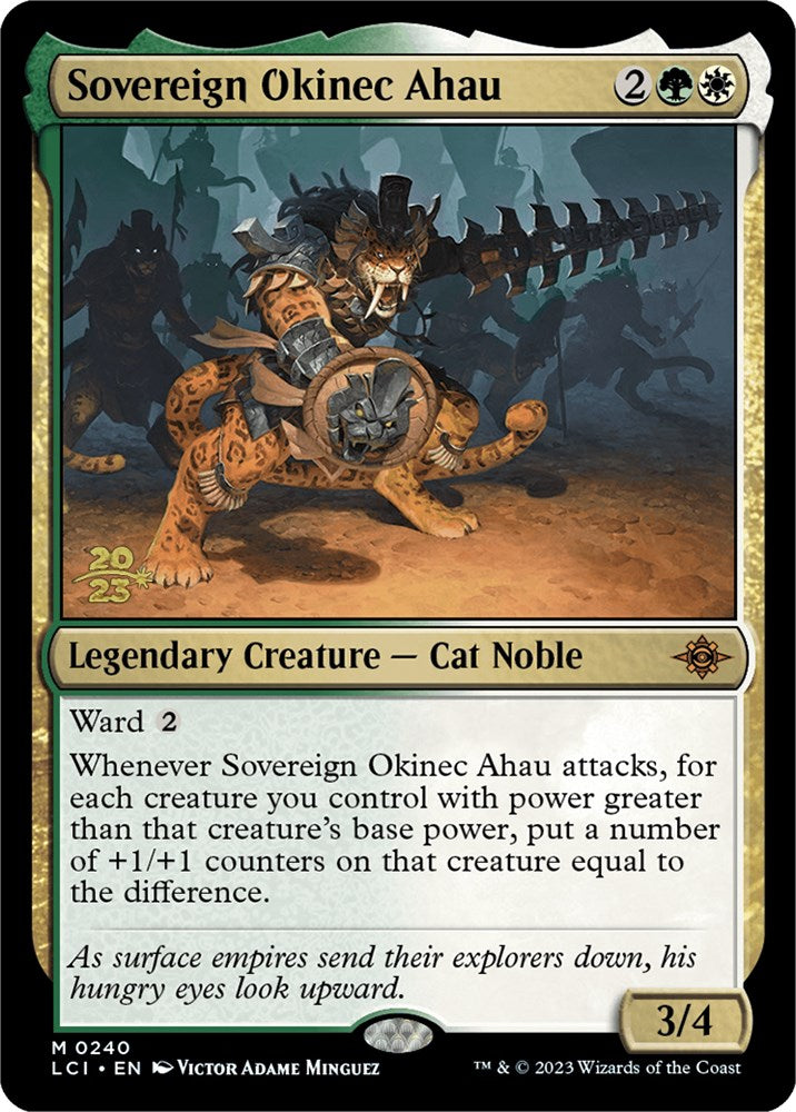 Sovereign Okinec Ahau [The Lost Caverns of Ixalan Prerelease Cards]