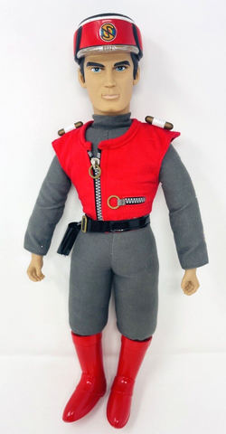 Captain Scarlet Vintage Plush Toy
