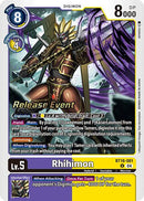 Rhihimon [BT18-081] [Release Special Booster Ver.2.0 Promos]