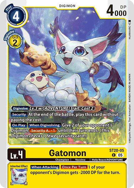 Gatomon [ST20-05] [Starter Deck: Protector of Light]
