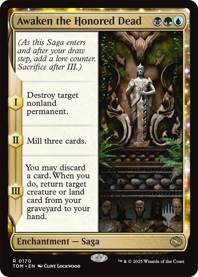 Awaken the Honored Dead (Promo Pack) [Tarkir: Dragonstorm Promos]