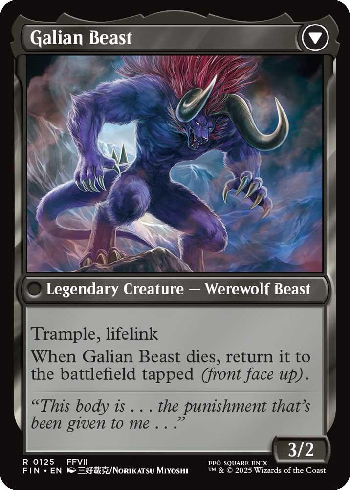 Vincent Valentine // Galian Beast [FINAL FANTASY]