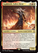 Sephiroth, Fallen Hero (Surge Foil) [FINAL FANTASY Commander]
