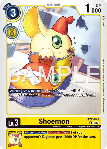 Shoemon [BT22-029] [Cyber Eden]