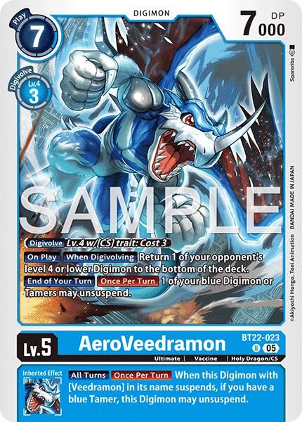 AeroVeedramon [BT22-023] [Cyber Eden]