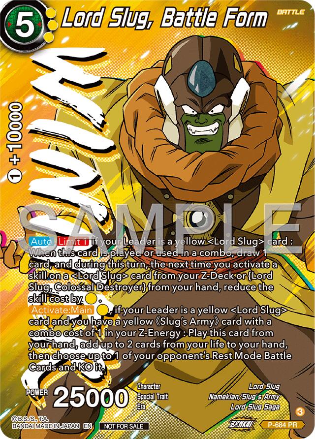 Lord Slug, Battle Form (Zenkai Series Tournament Pack Vol.12) (Winner) (P-684) [Tournament Promotion Cards]