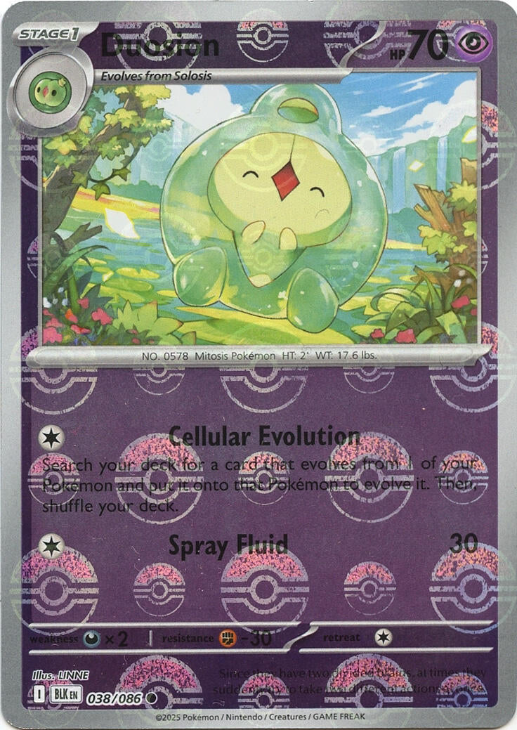 Duosion (038/086) (Poke Ball Pattern) [Scarlet & Violet: Black Bolt]