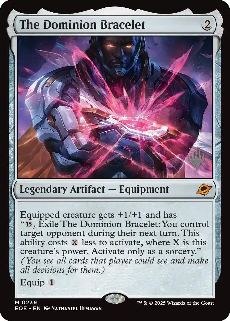 The Dominion Bracelet (Promo Pack) [Edge of Eternities Promo Pack]