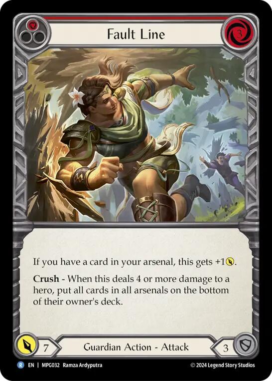 Fault Line [MPG032] (Mastery Pack Guardian)  Rainbow Foil