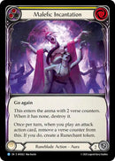 Malefic Incantation (Yellow) [AVS022] (Armory Deck: Legends Viserai)