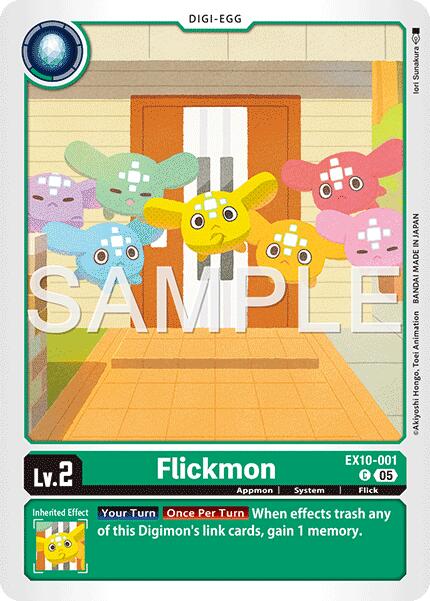 Flickmon [EX10-001] [Sinister Order]