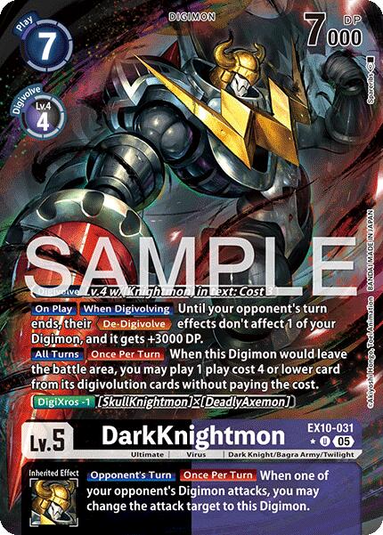 DarkKnightmon [EX10-031] (Alternate Art) [Sinister Order]