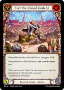 Turn the Crowd Grateful (Red) [SUP049] (Super Slam)  Rainbow Foil