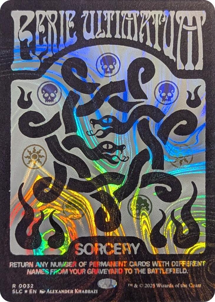 Eerie Ultimatum (Halo Foil) [Secret Lair Countdown Kit]