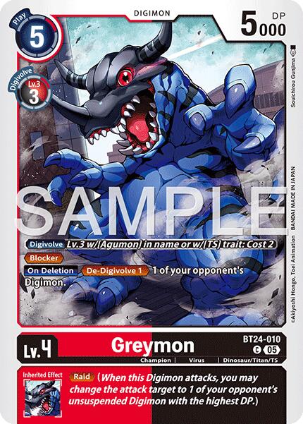Greymon [BT24-010] [Time Stranger]