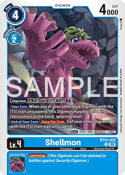 Shellmon [BT24-025] [Time Stranger]