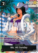 Ms. All Sunday (Alternate Art) [The Azure Sea's Seven]