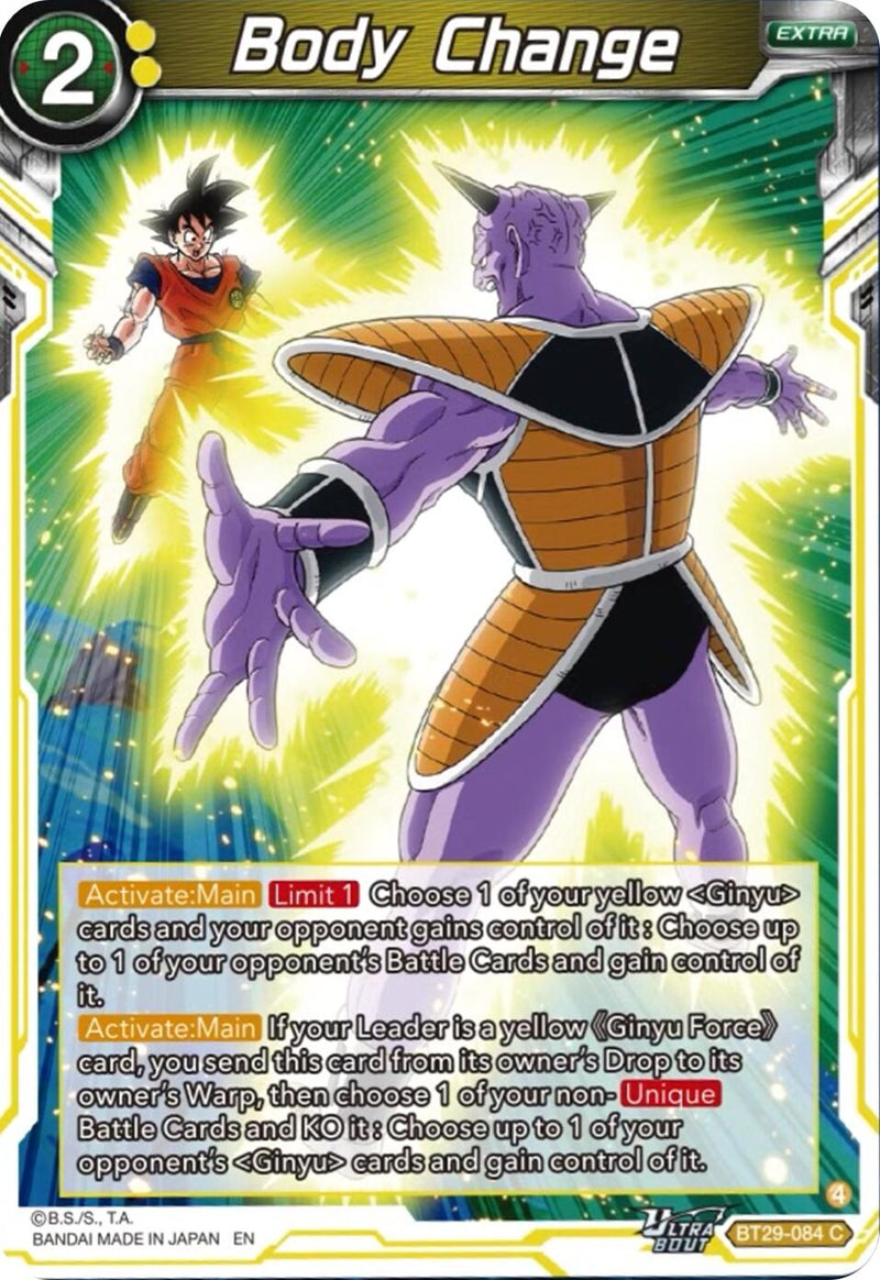 Body Change (BT29-084) [Fearsome Rivals]