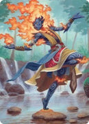 Ashling, Rekindled Art Card (16/54) [Lorwyn Eclipsed Art Series]