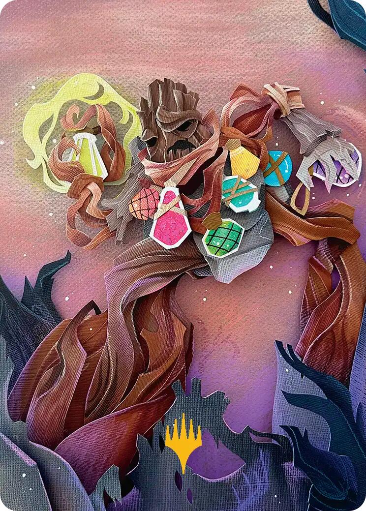 Painter's Servant Art Card (Gold-Stamped Planeswalker Symbol) [Lorwyn Eclipsed Art Series]