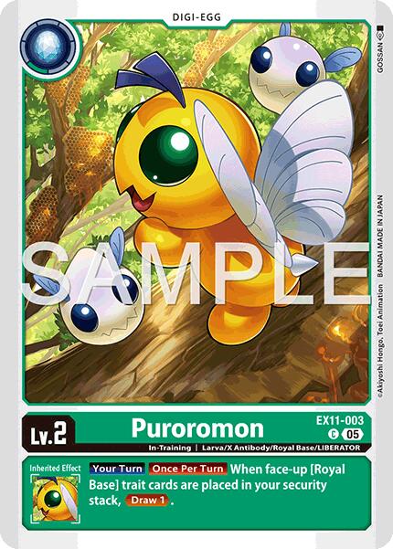 Puroromon [EX11-003] [Dawn of Liberator]