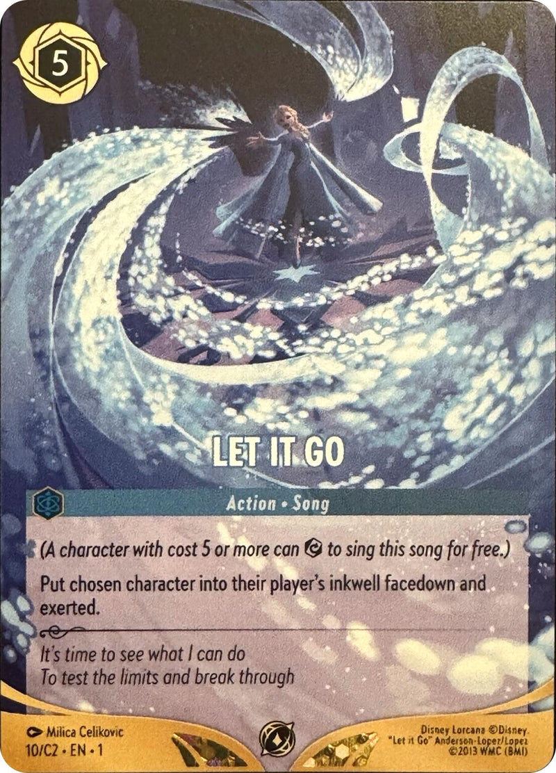 Let It Go (Disney Lorcana Challenge) (10) [Promo Cards]