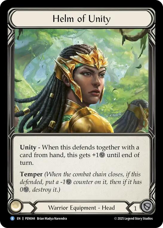 Helm of Unity [PEN044] (Compendium of Rathe)  Cold Foil