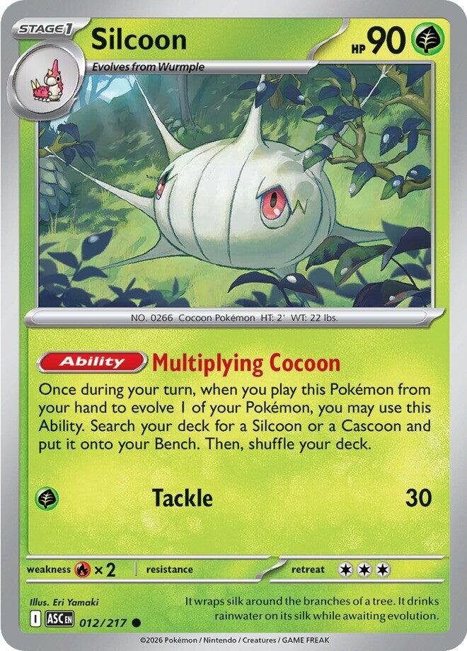 Silcoon (012/217) [Mega Evolution: Ascended Heroes]