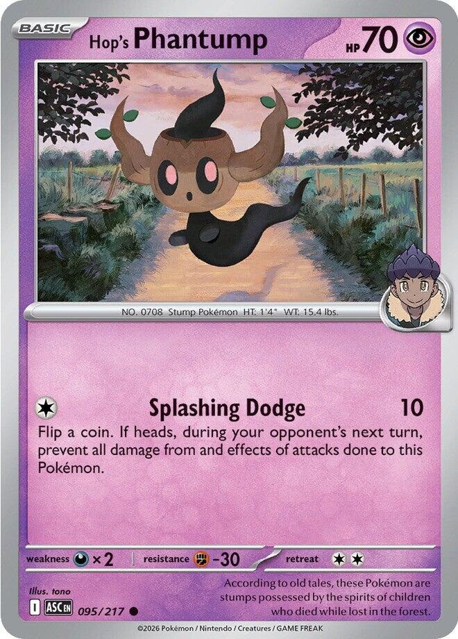 Hop's Phantump (095/217) [Mega Evolution: Ascended Heroes]