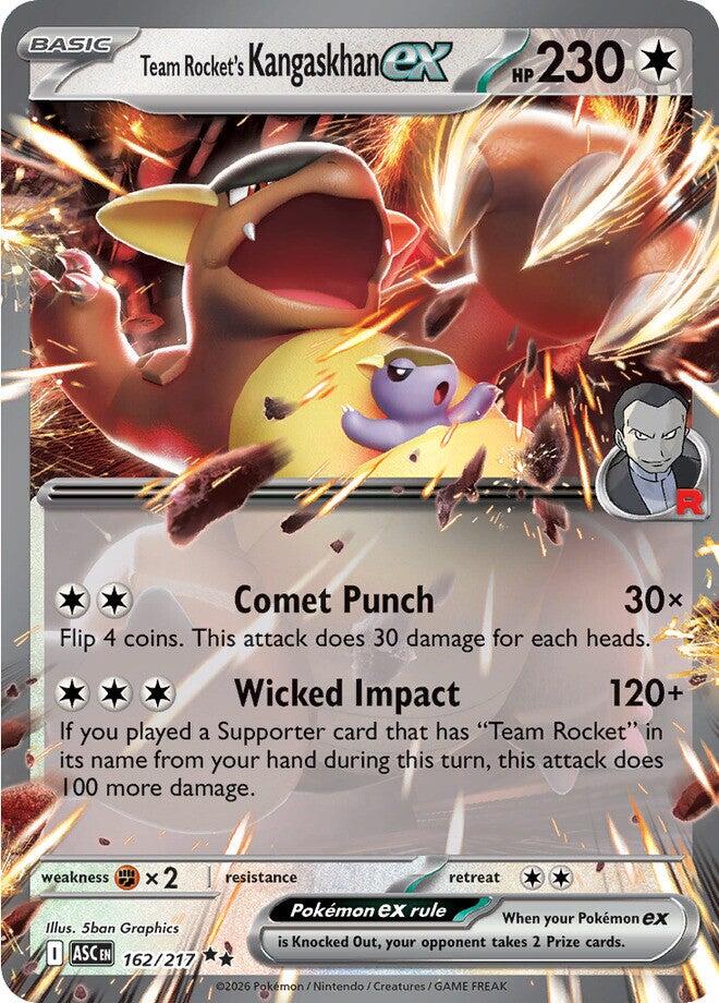 Team Rocket's Kangaskhan ex (162/217) [Mega Evolution: Ascended Heroes]