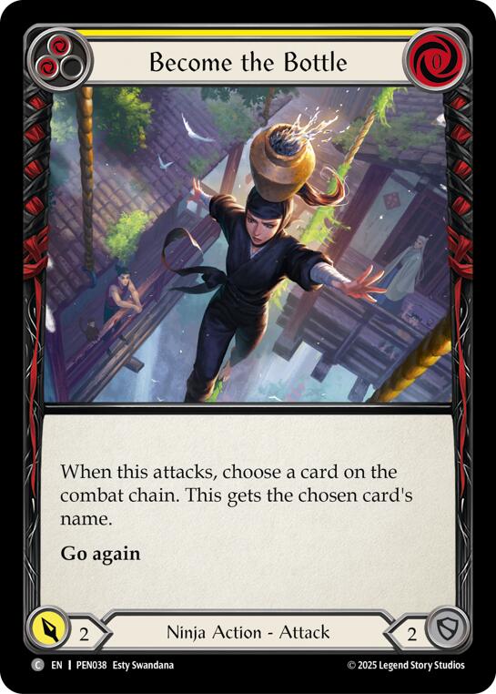 Become The Bottle (Yellow) (Regular) [PEN038] (Compendium of Rathe)