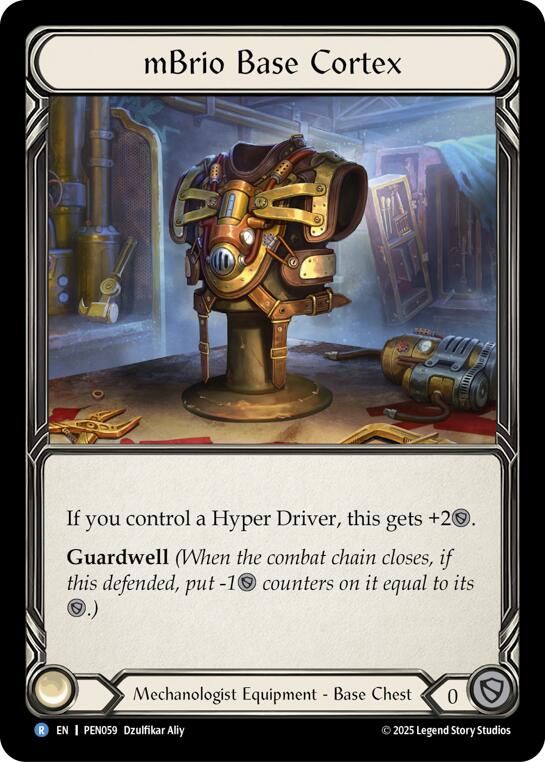 Mbrio Base Cortex [PEN059] (Compendium of Rathe)  Cold Foil