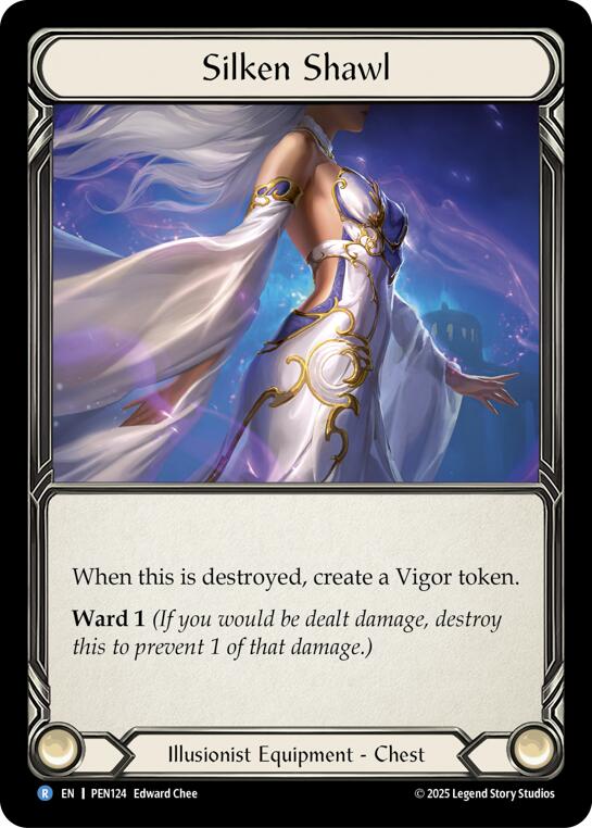 Silken Shawl [PEN124] (Compendium of Rathe)  Cold Foil