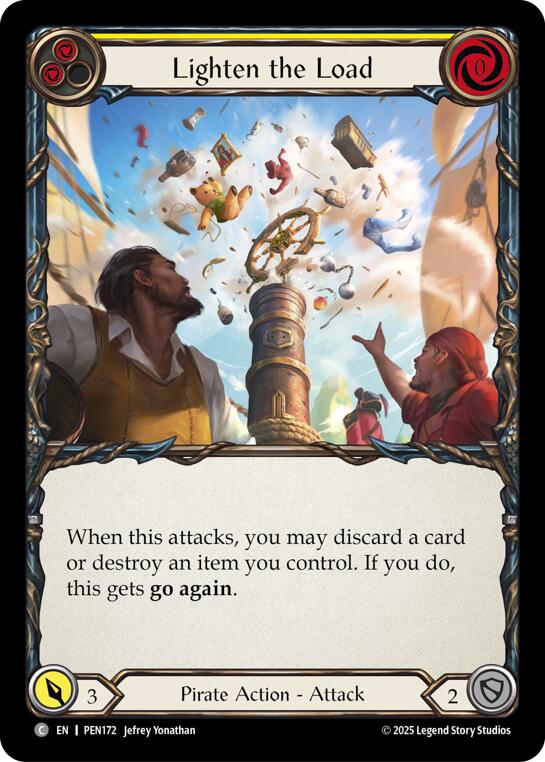 Lighten The Load (Yellow) (Regular) [PEN172] (Compendium of Rathe)