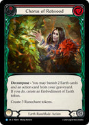 Chorus Of Rotwood (Red) (Rainbow Foil) [PEN213] (Compendium of Rathe)  Rainbow Foil