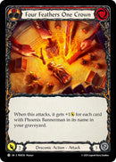 Four Feathers One Crown (Red) (Rainbow Foil) [PEN256] (Compendium of Rathe)  Rainbow Foil