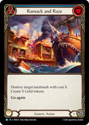 Ransack And Raze (Blue) (Rainbow Foil) [PEN327] (Compendium of Rathe)  Rainbow Foil