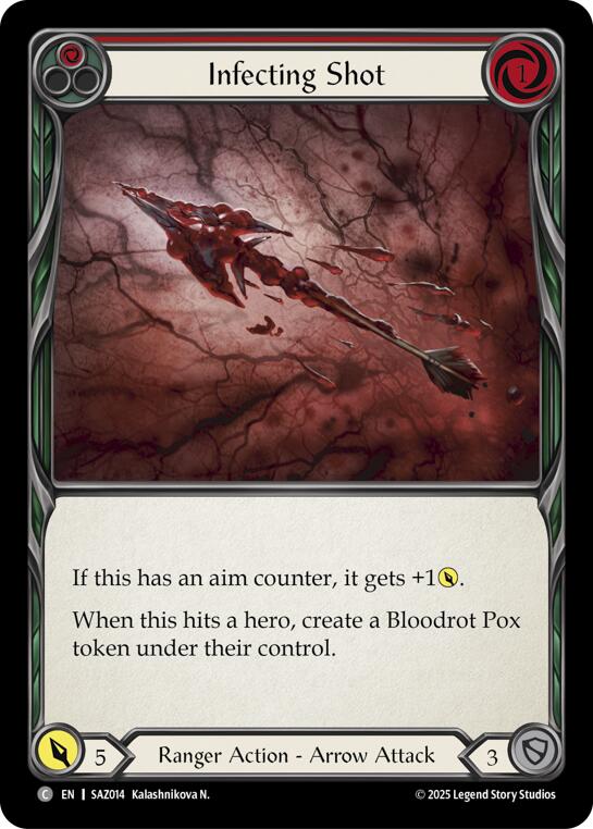 Infecting Shot (Red) (Regular) [SAZ014] (GEM Pack 2)