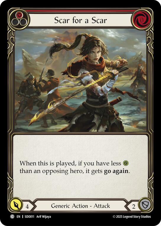 Scar for a Scar [SDO011] (GEM Pack 2)