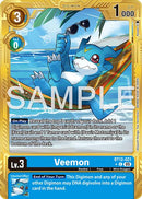 Veemon [BT12-021] (Alternate Art) [Advanced Booster Digimon Generation]