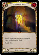 Remembrance (Yellow) (Gold) [ANQ026] (Compendium of Rathe - Antiquity Pack)  Rainbow Foil