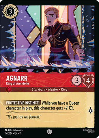 Agnarr - King of Arendelle (Foil) (114/204) [Winterspell]