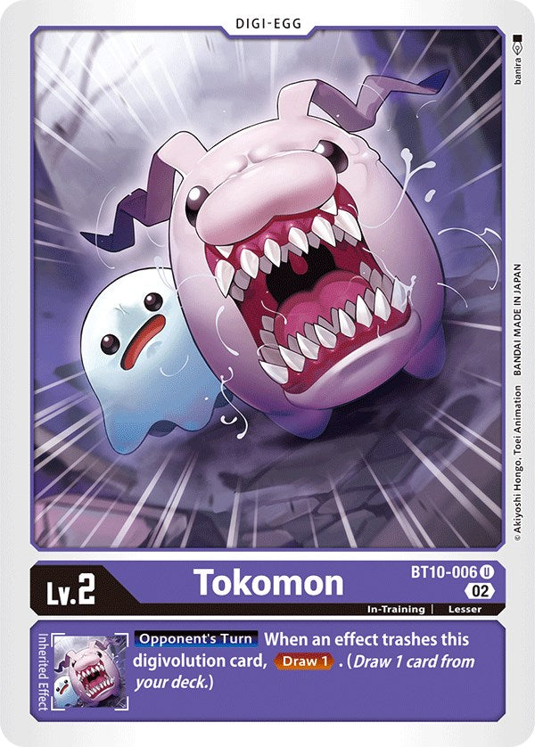 Tokomon [BT10-006] [Xros Encounter]